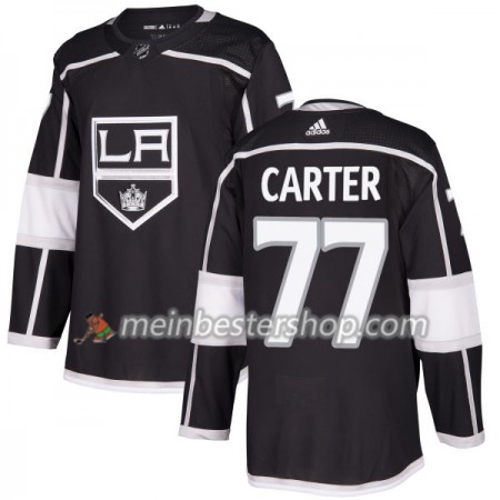 Los Angeles Kings Jeff Carter 77 Adidas 2017-2018 Schwarz Trikot Authentic - Herren